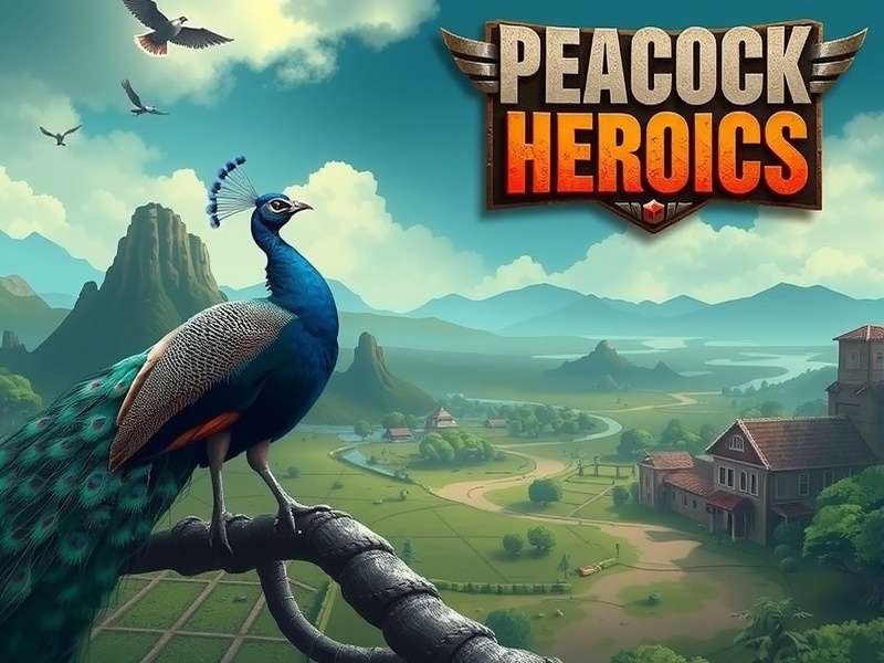 Peacock Survival Heroics world map